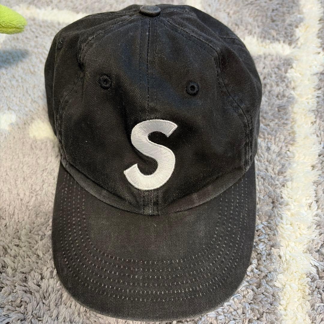 Supreme Sロゴブラックキャップ　値下げ対応あり