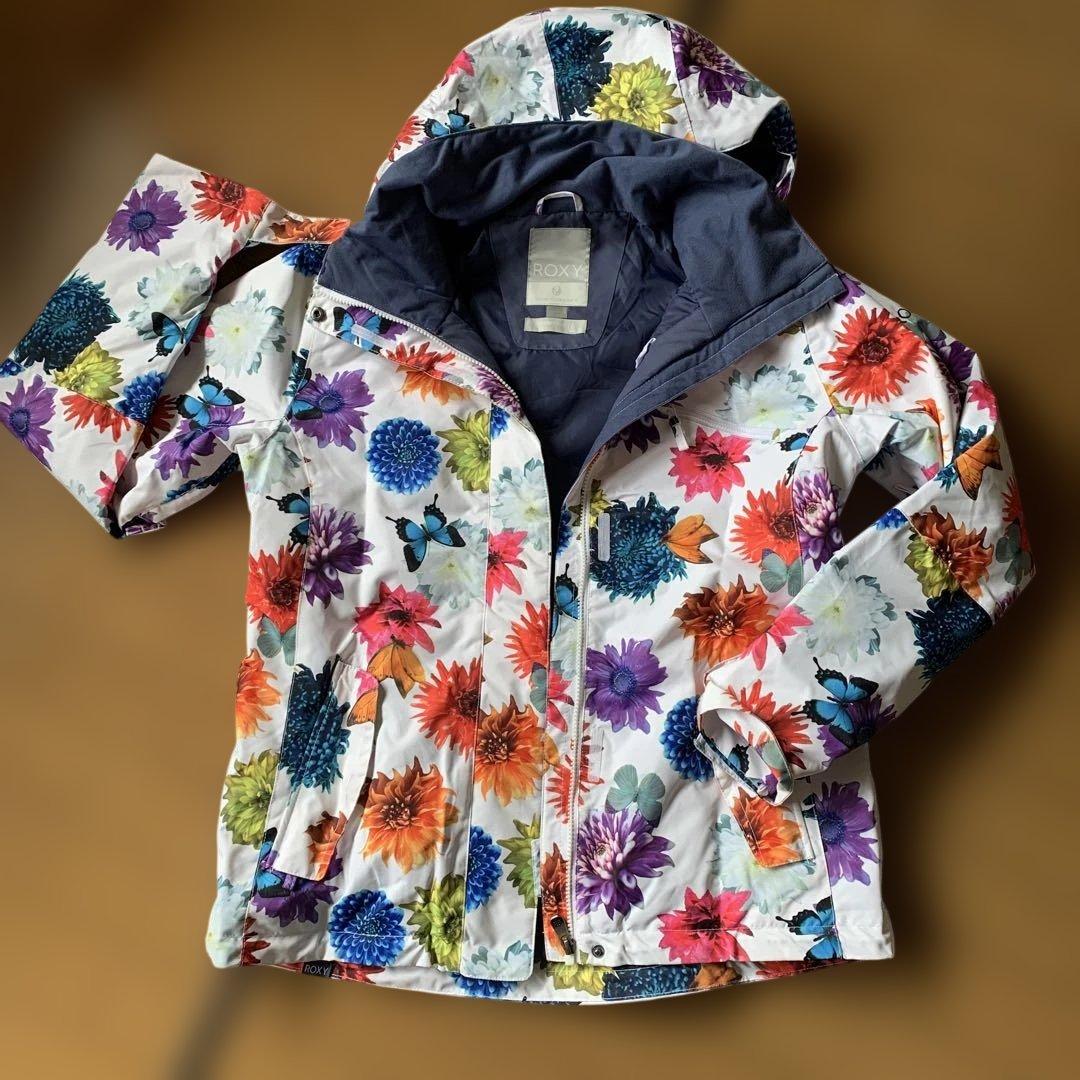 ROXY 蜷川実花コラボ 花柄ジャケット＆パンツセット