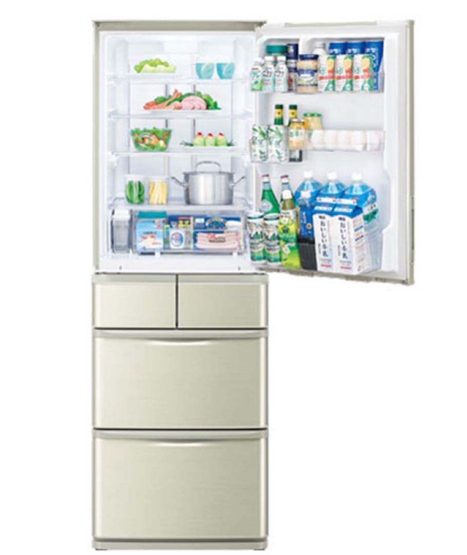 値下げ　412L両開き　シャーププラズマクラスター冷蔵庫　定価108000円