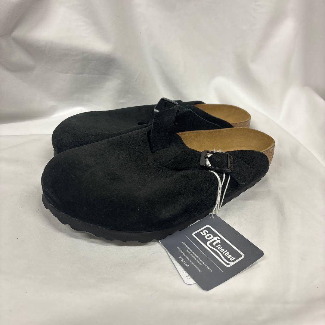BIRKENSTOCK Boston BS ブラック サボサンダル