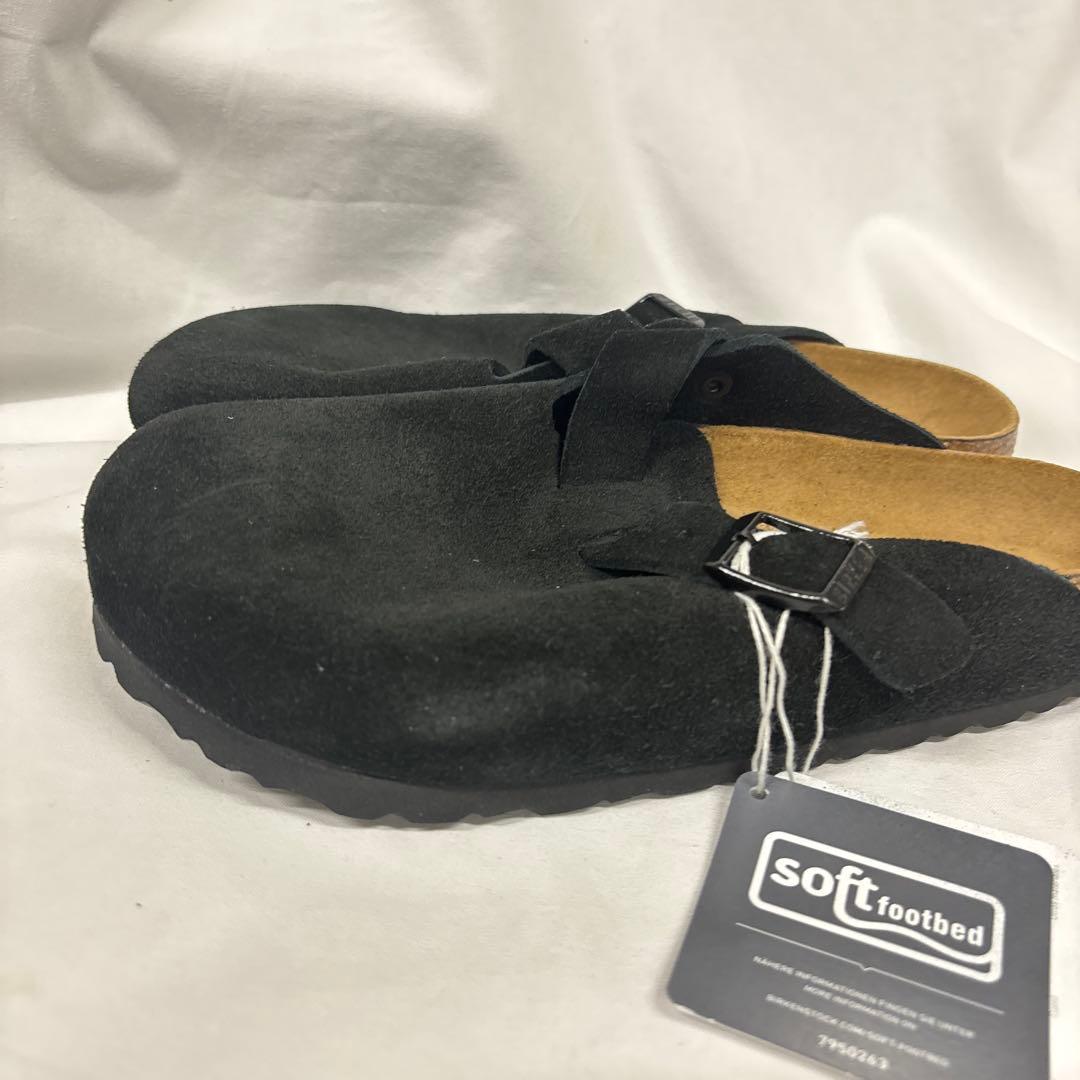BIRKENSTOCK Boston BS ブラック サボサンダル