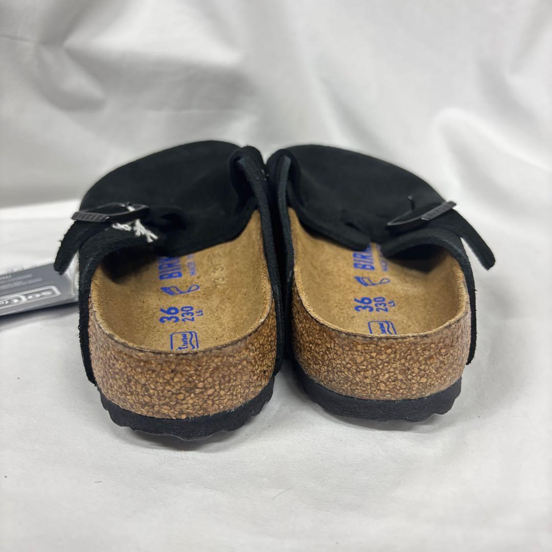 BIRKENSTOCK Boston BS ブラック サボサンダル