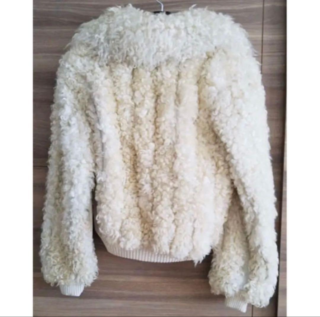 【HOOKED vintage購入】カルガンラム　ファーコート　ラムファーコート