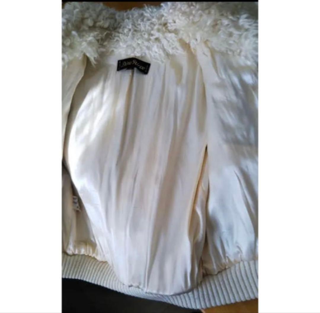 【HOOKED vintage購入】カルガンラム　ファーコート　ラムファーコート