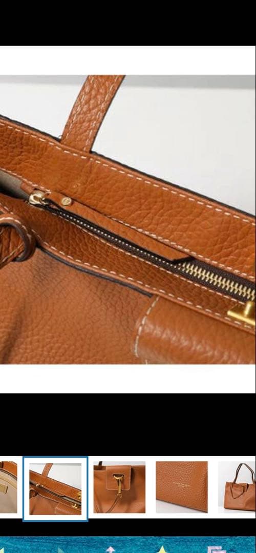 新品未使用　ジャンニキアリーニ マリソルL 定価72,600円　トートバッグ　黒