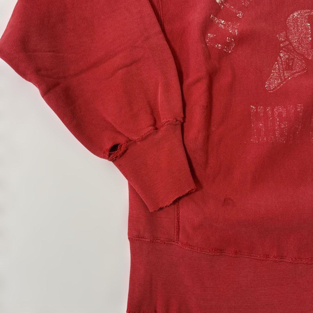 【50〜80s】チャンピオン　スウェット　赤