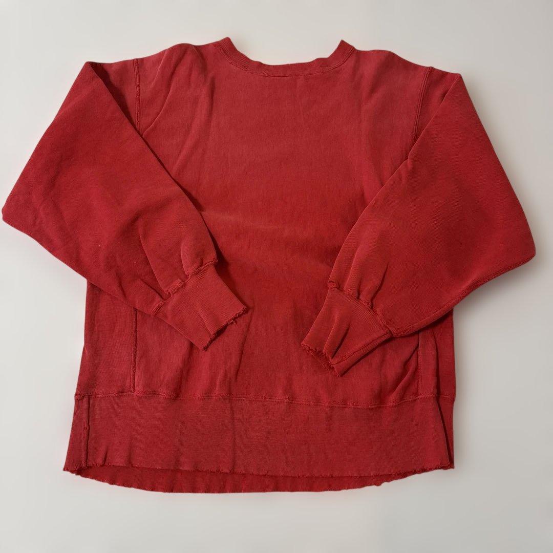 【50〜80s】チャンピオン　スウェット　赤