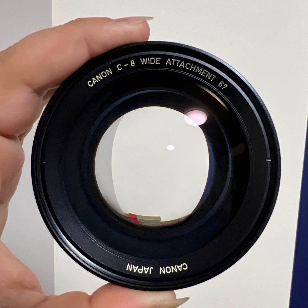 レンズ(単焦点) Canon C-8 WIDE ATTACHMENT 67mm