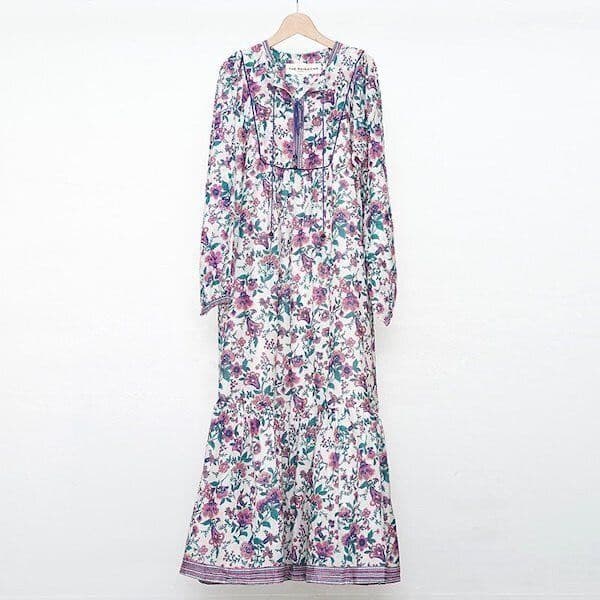 ミル　シンゾーン ホーリードレス　花柄ワンピース　ヌキテパ