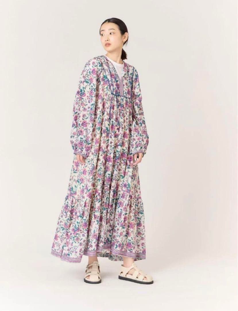 ミル　シンゾーン ホーリードレス　花柄ワンピース　ヌキテパ