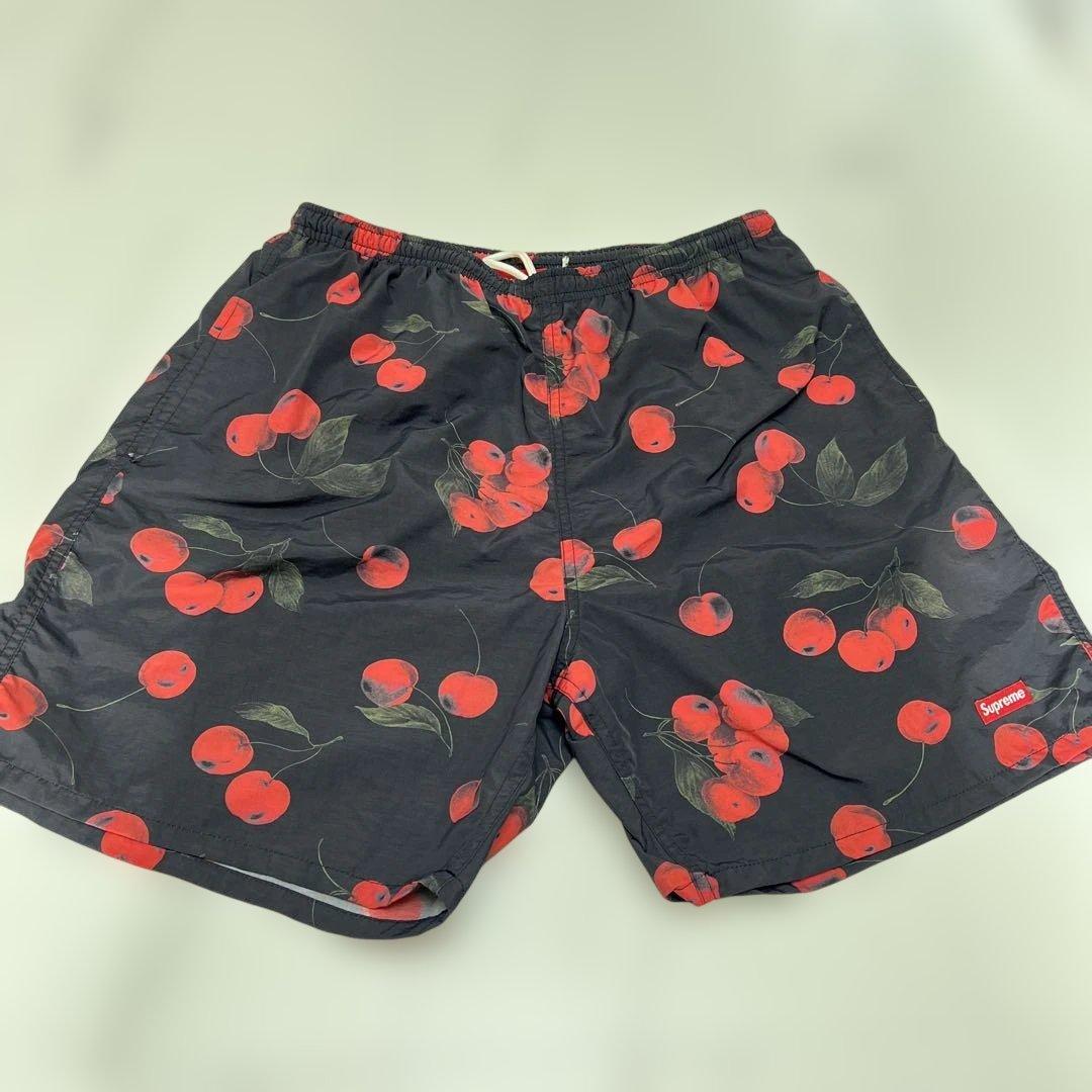 パンツ Supreme Nylon Water Short Black Cherry