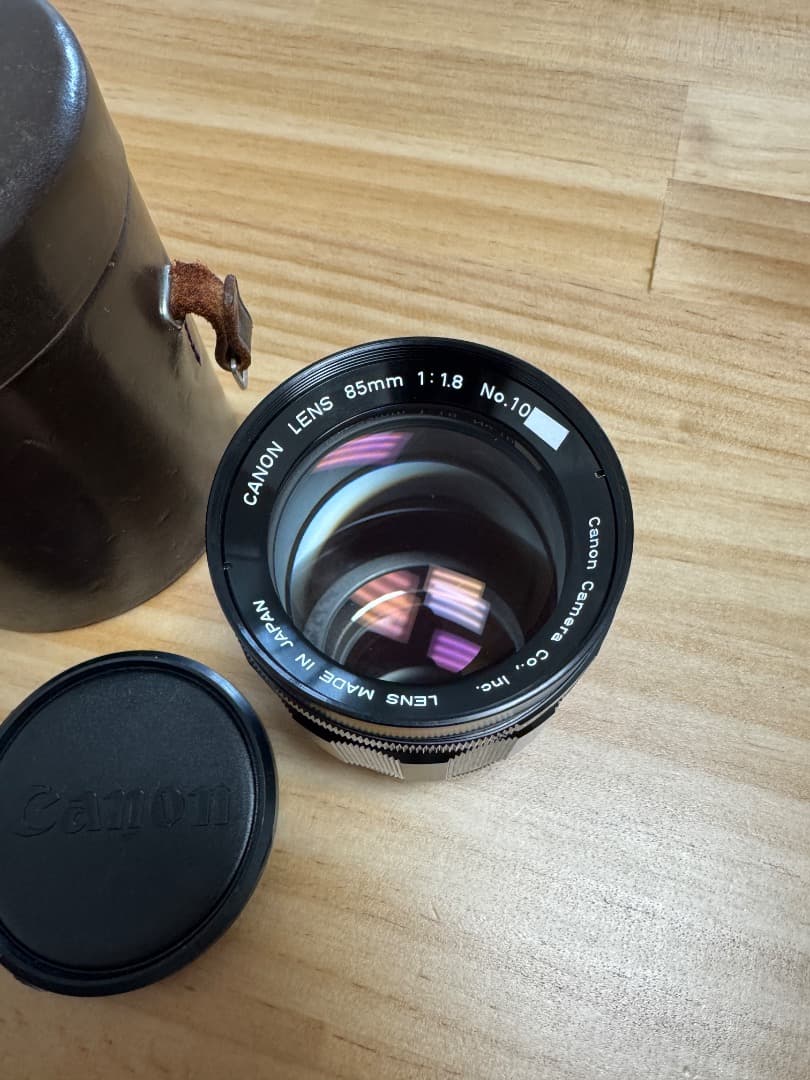 CANON LENS 85mm 1:1.8 L39 ライカスクリューマウント