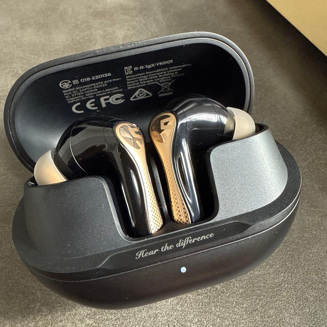 SOUNDPEATS Air5 Pro+ ワイヤレスイヤフォン