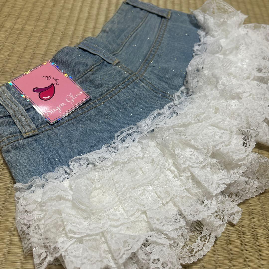 新品タグ付き!!激レア！MARSガーターデニムショートパンツ