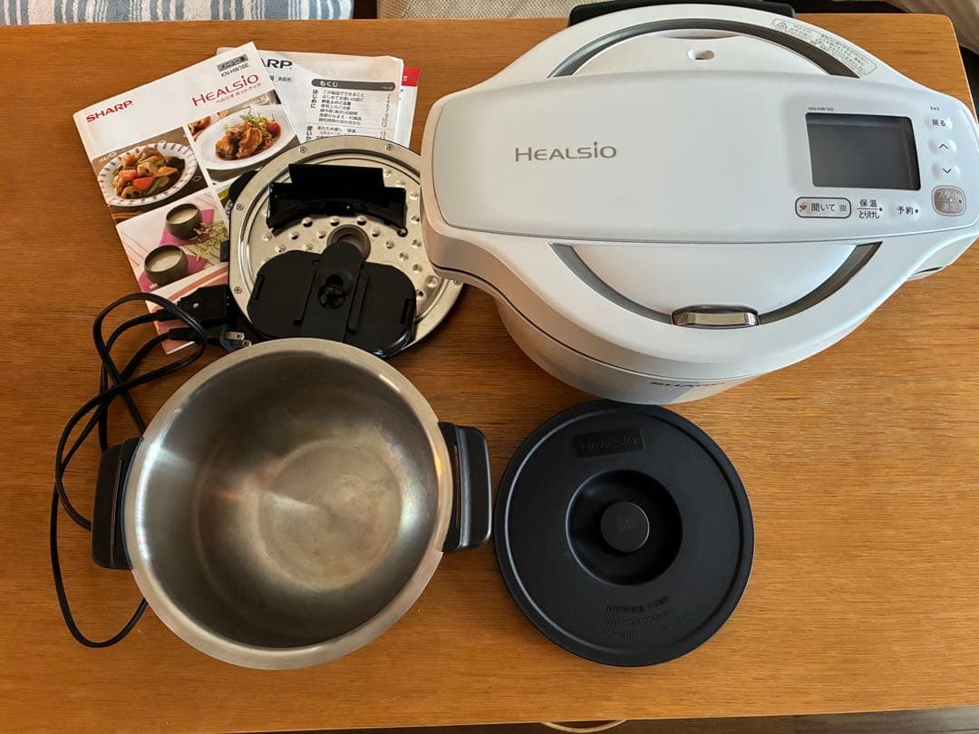 ヘルシオ ホットクックKN-HW16D-W SHARP電気圧力鍋1.6L