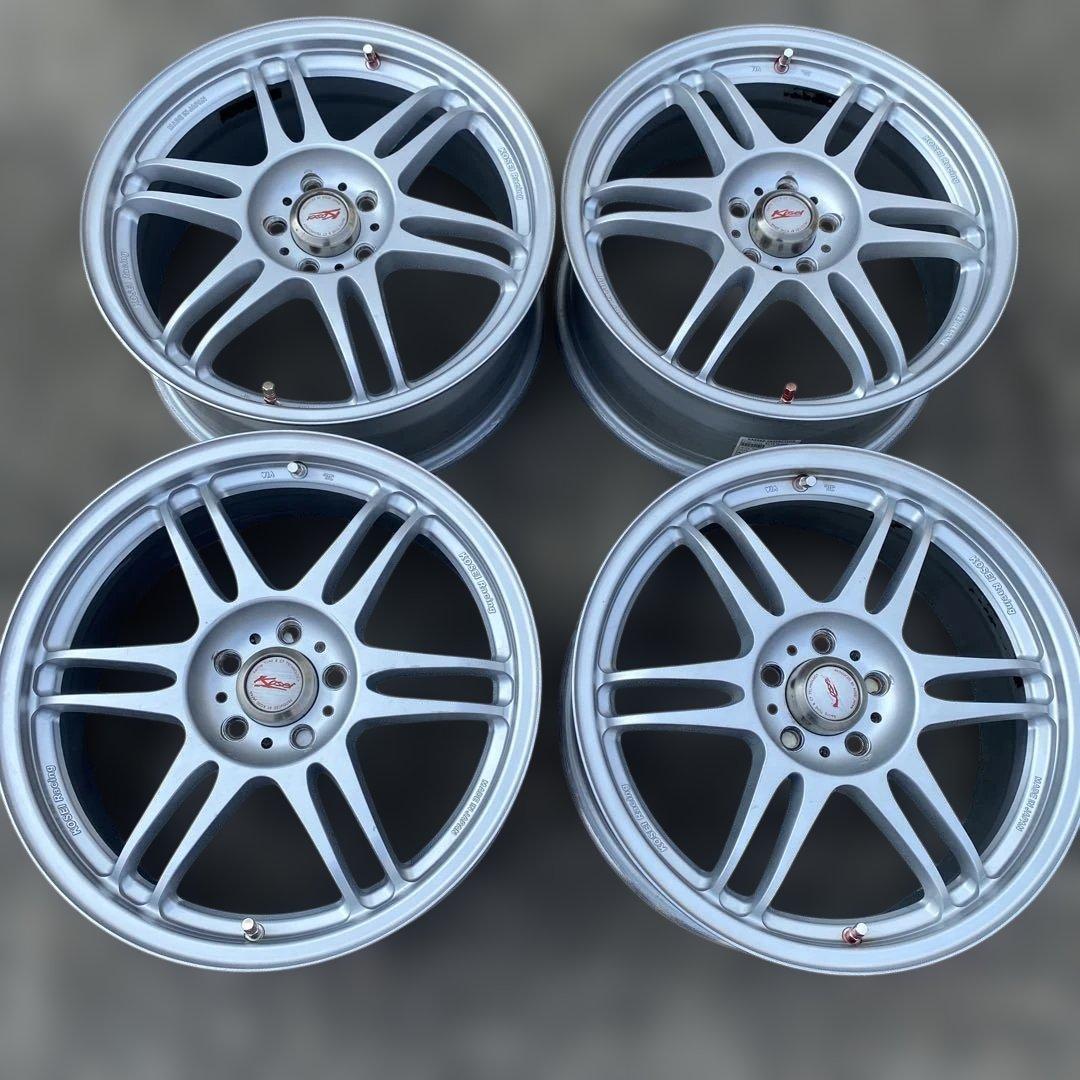 ◇中古koseiホイール　17インチ　7J+50 5H／100 プリウス、