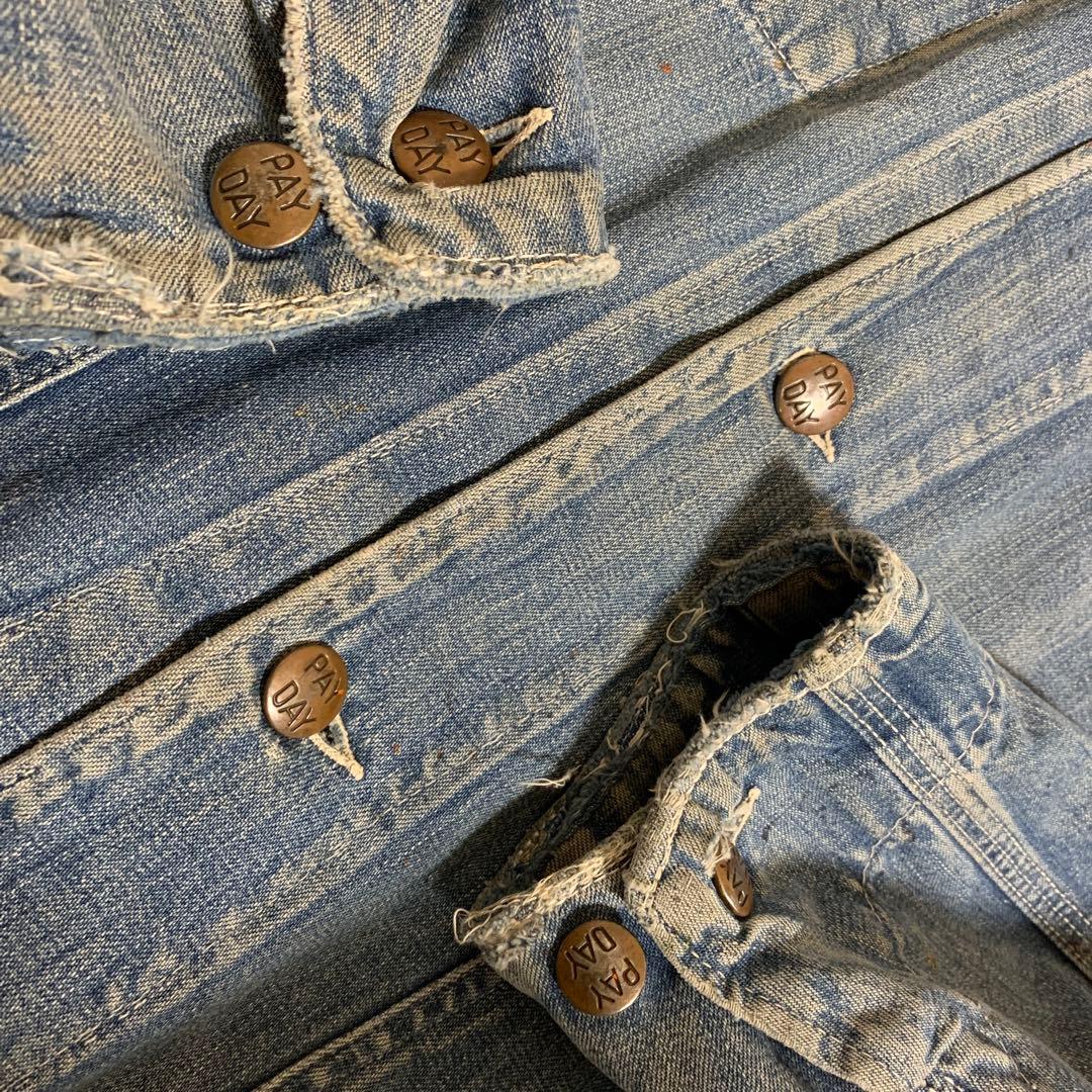 希少 50s ヴィンテージ PAY DAY カバーオール ペニーズ 実寸L相当