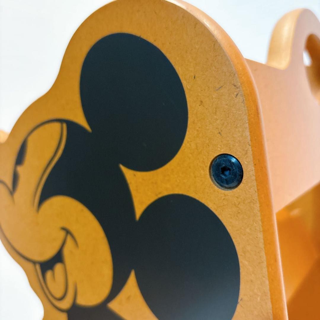 【希少】スリッパラック スタンド ミッキーマウス 木製