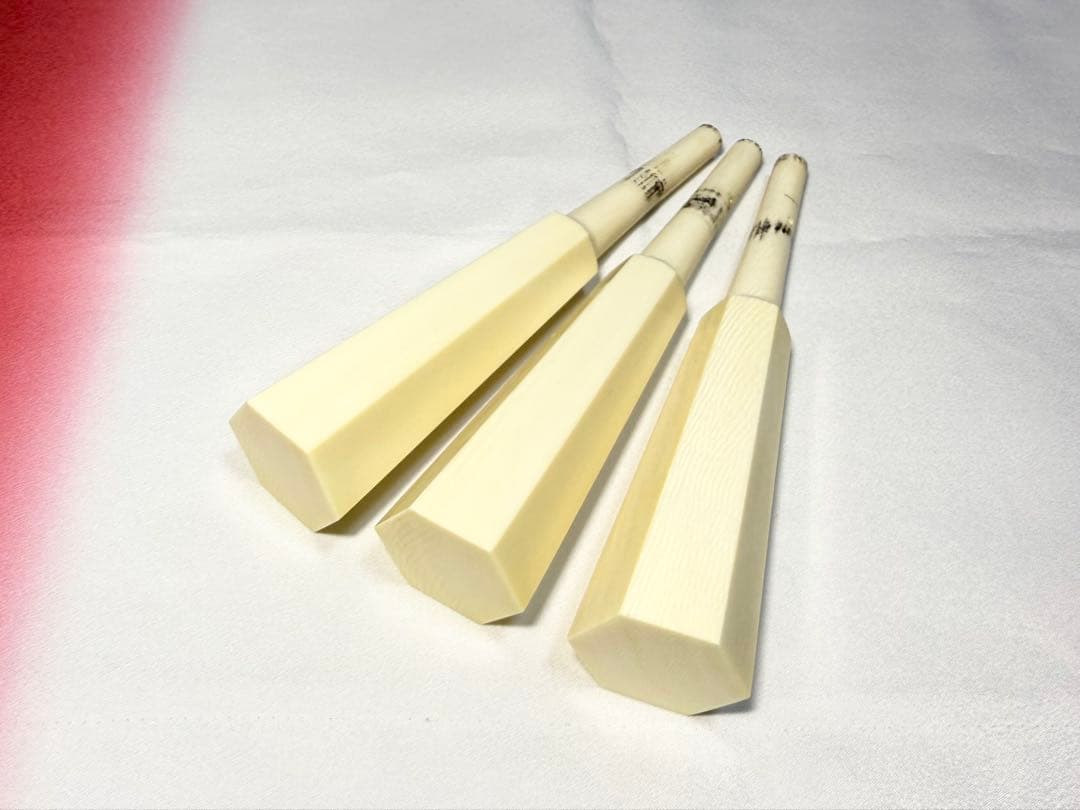 【極上美品】最高級 津軽三味線 糸巻き 八分五厘 太棹 糸巻 三味線 プラチック