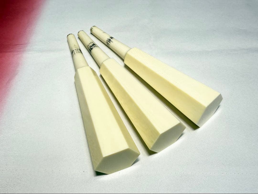 【極上美品】最高級 津軽三味線 糸巻き 八分五厘 太棹 糸巻 三味線 プラチック