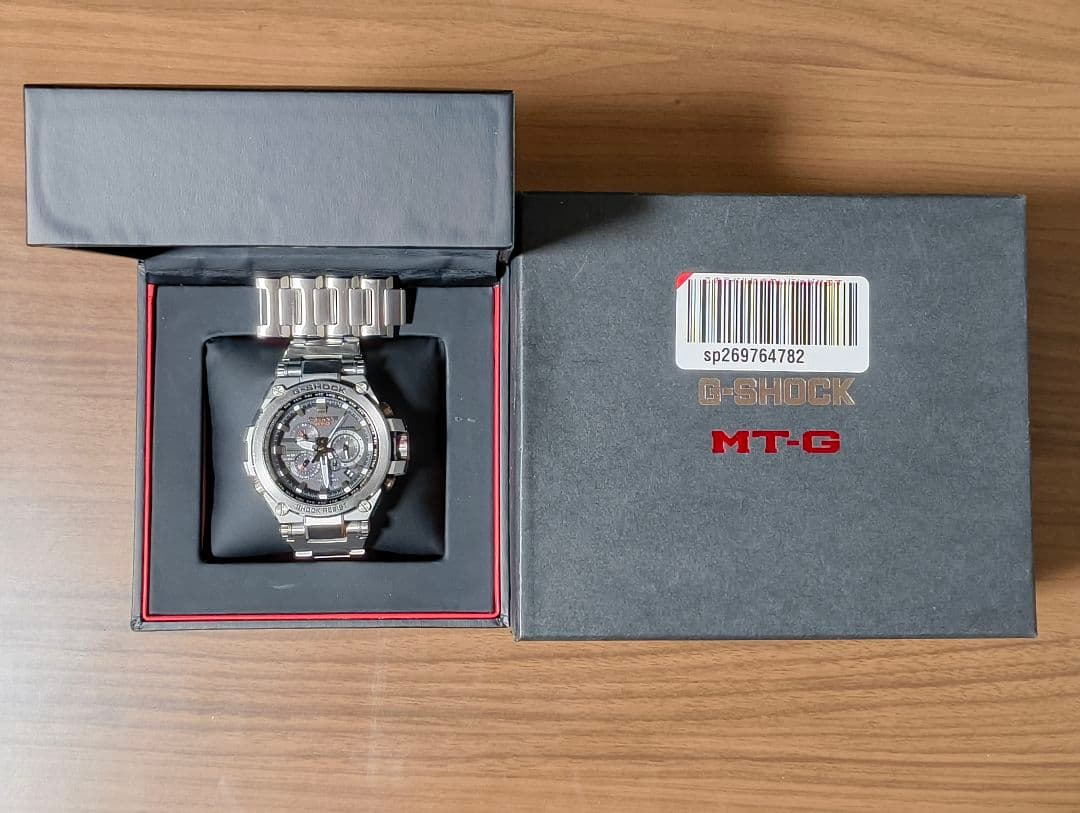 G-SHOCK MT-G 腕時計 シルバー　mtg-s1000d-1ajf