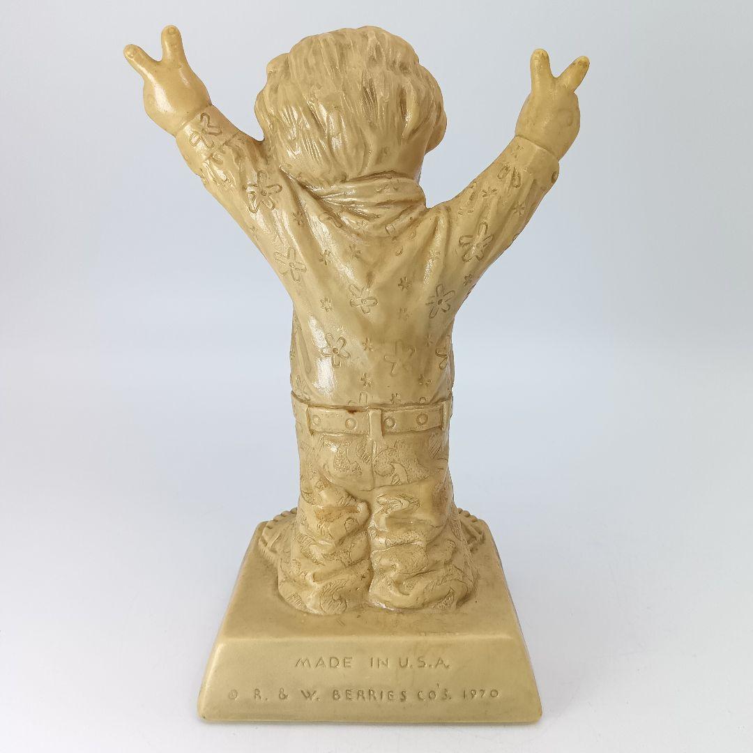 4体セット　70's メッセージドール ピースマーク シリースカルプス