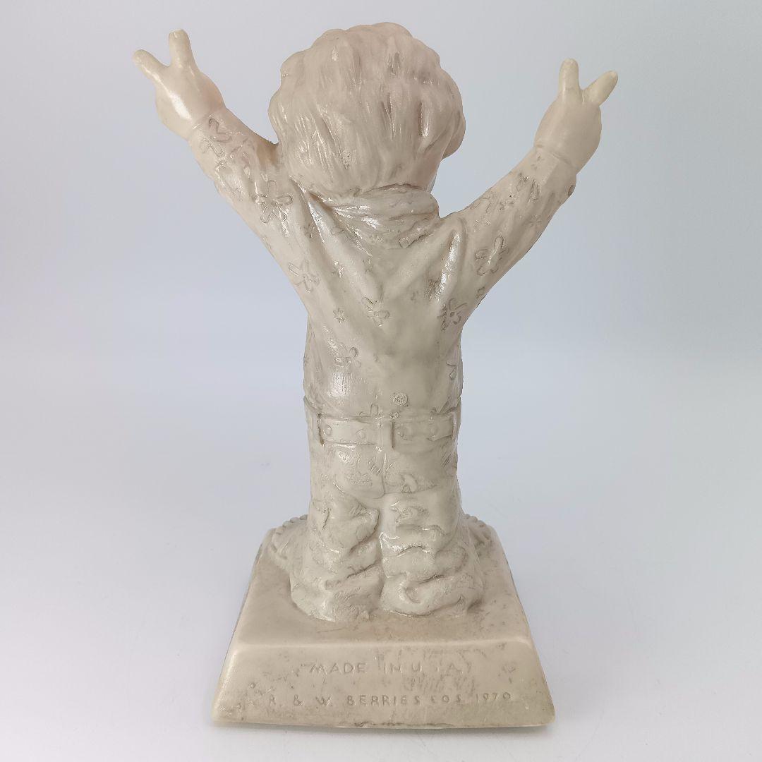 4体セット　70's メッセージドール ピースマーク シリースカルプス