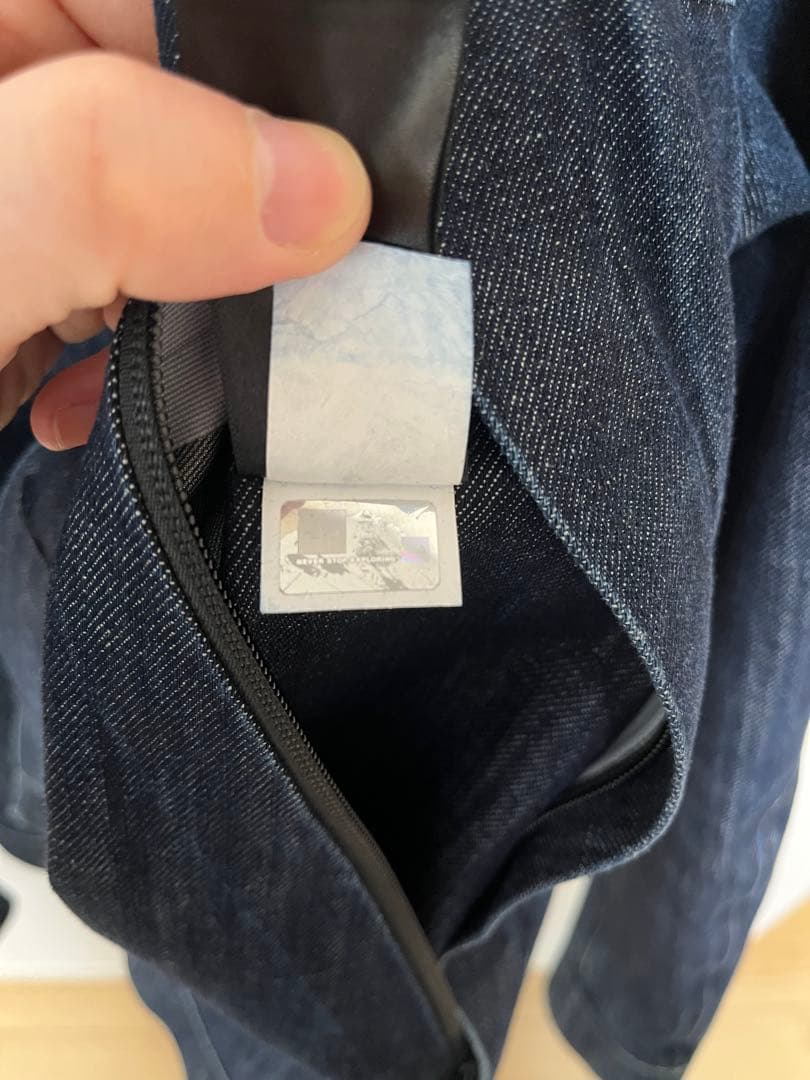 H*R様 The north face black series denim j