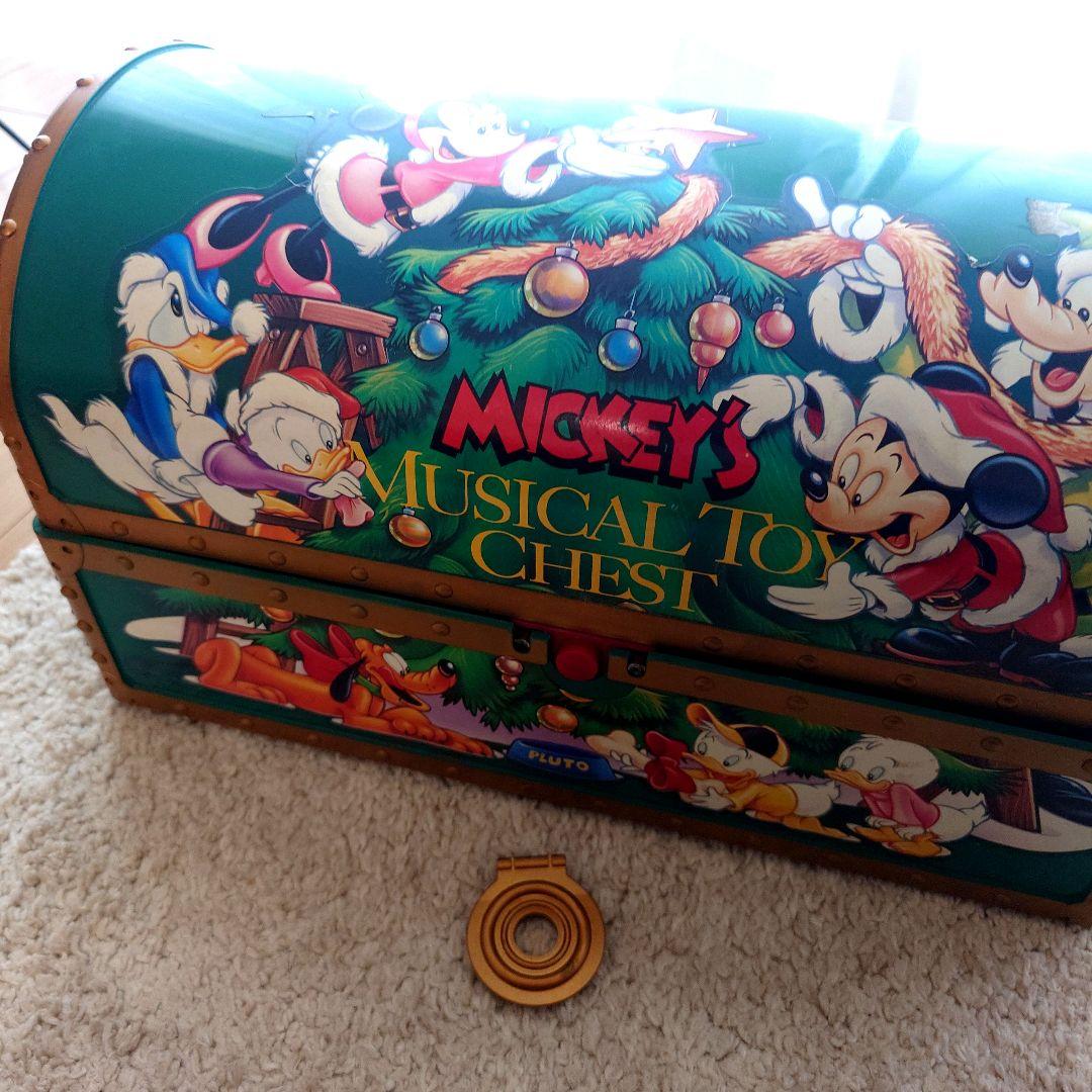 【ミッキーズ ミュージカルトイチェスト 】Xmas オルゴール　ミッキー