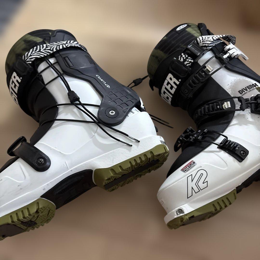 K2スキーブーツ　DIVERGE SC 27.5 フリースキー用