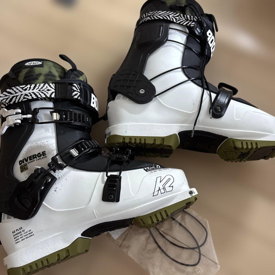 K2スキーブーツ　DIVERGE SC 27.5 フリースキー用