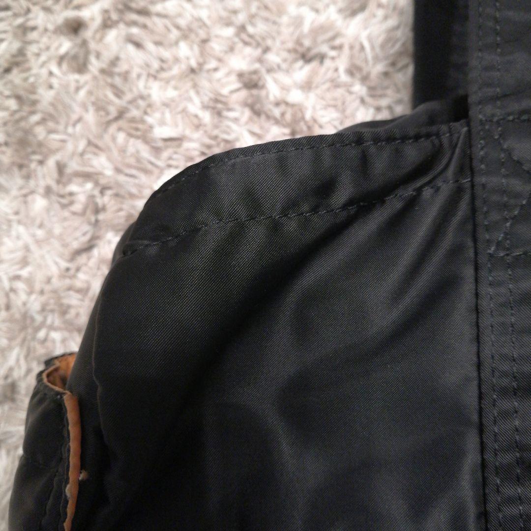 【美品】PORTER ポーター タンカー ミニボストンバッグ 黒 ナイロン バッ