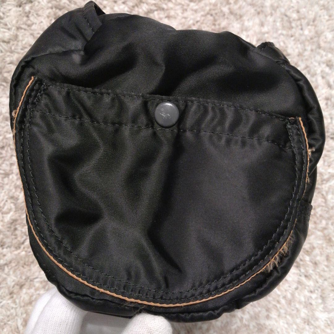 【美品】PORTER ポーター タンカー ミニボストンバッグ 黒 ナイロン バッ
