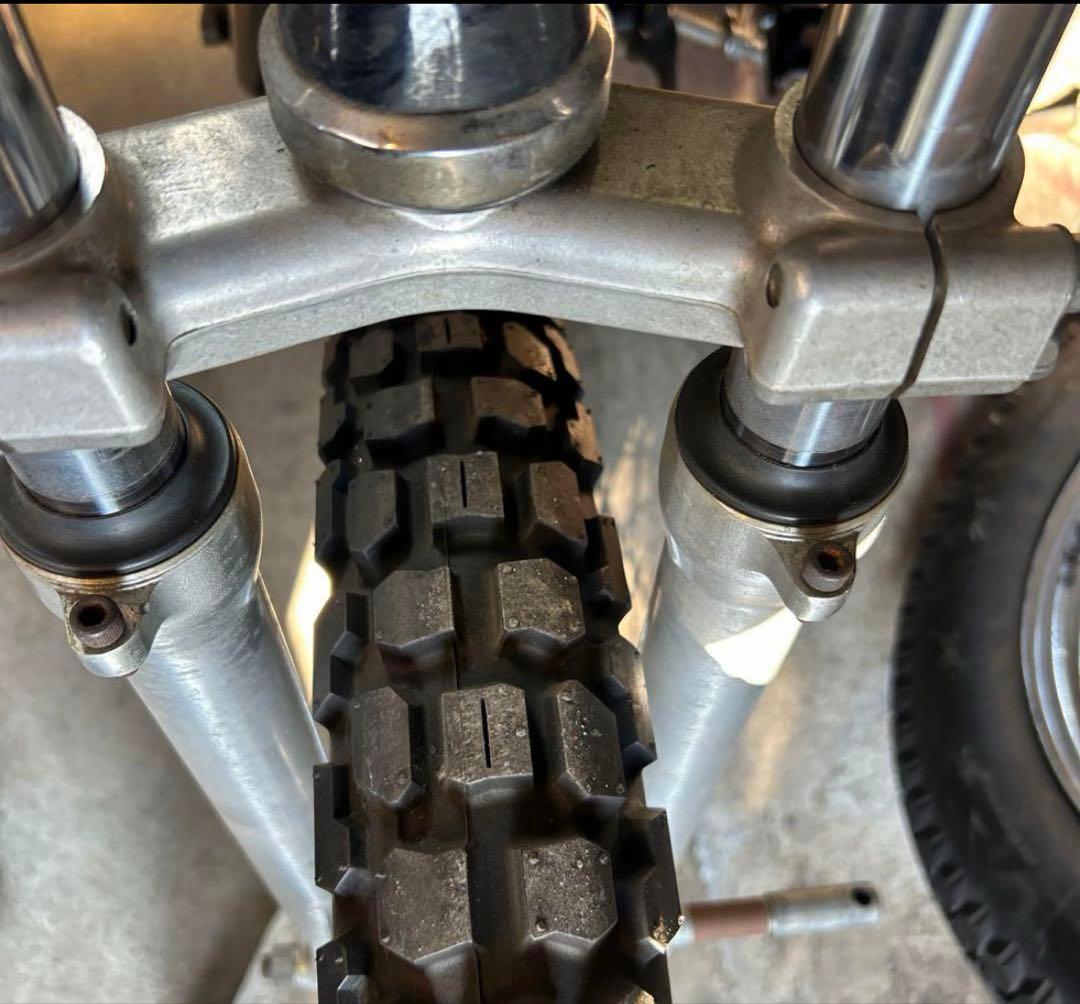 HARLEY ナロー フロントフォーク　ホイール　セット　パン　ナックル