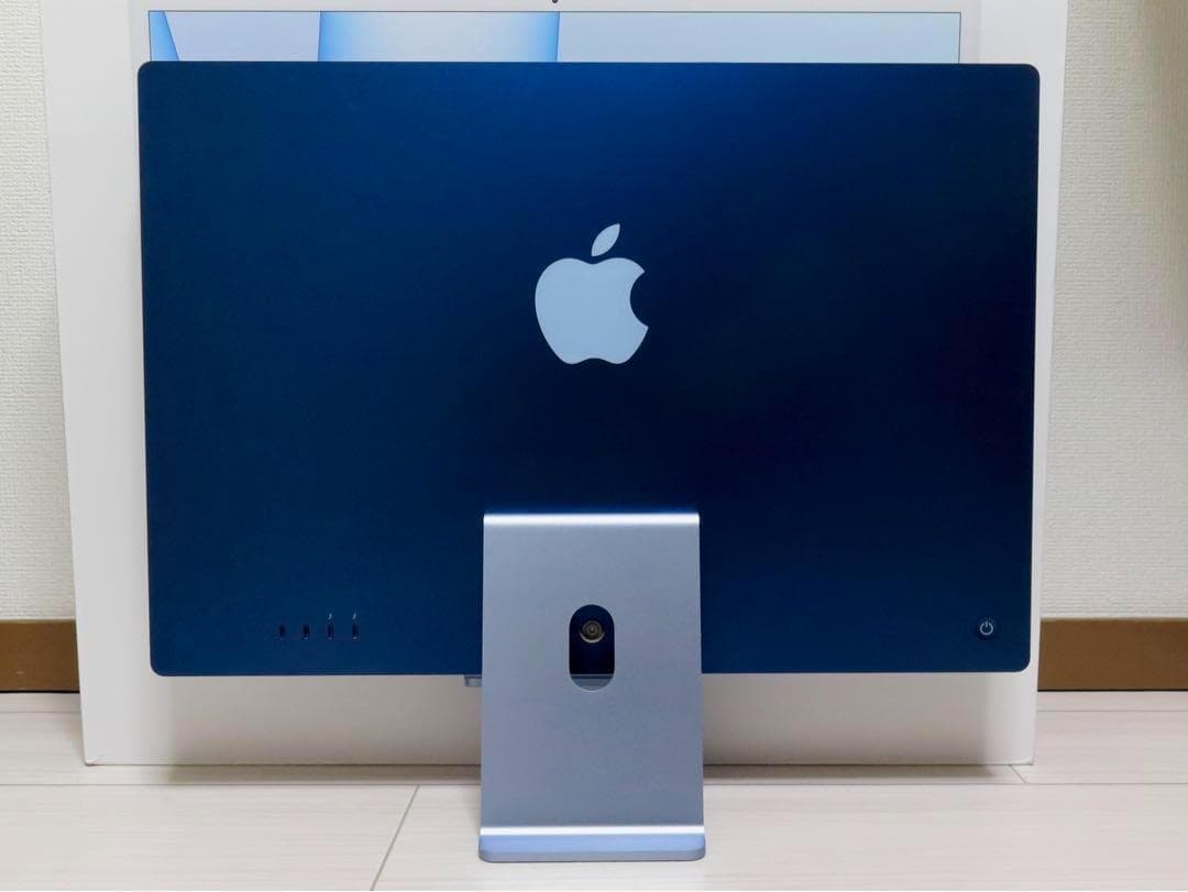 M1 iMac 24 メモリ8GB SSD256GB MGPK3J/A ブルー