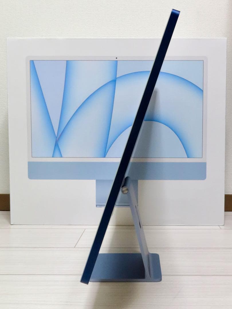 M1 iMac 24 メモリ8GB SSD256GB MGPK3J/A ブルー