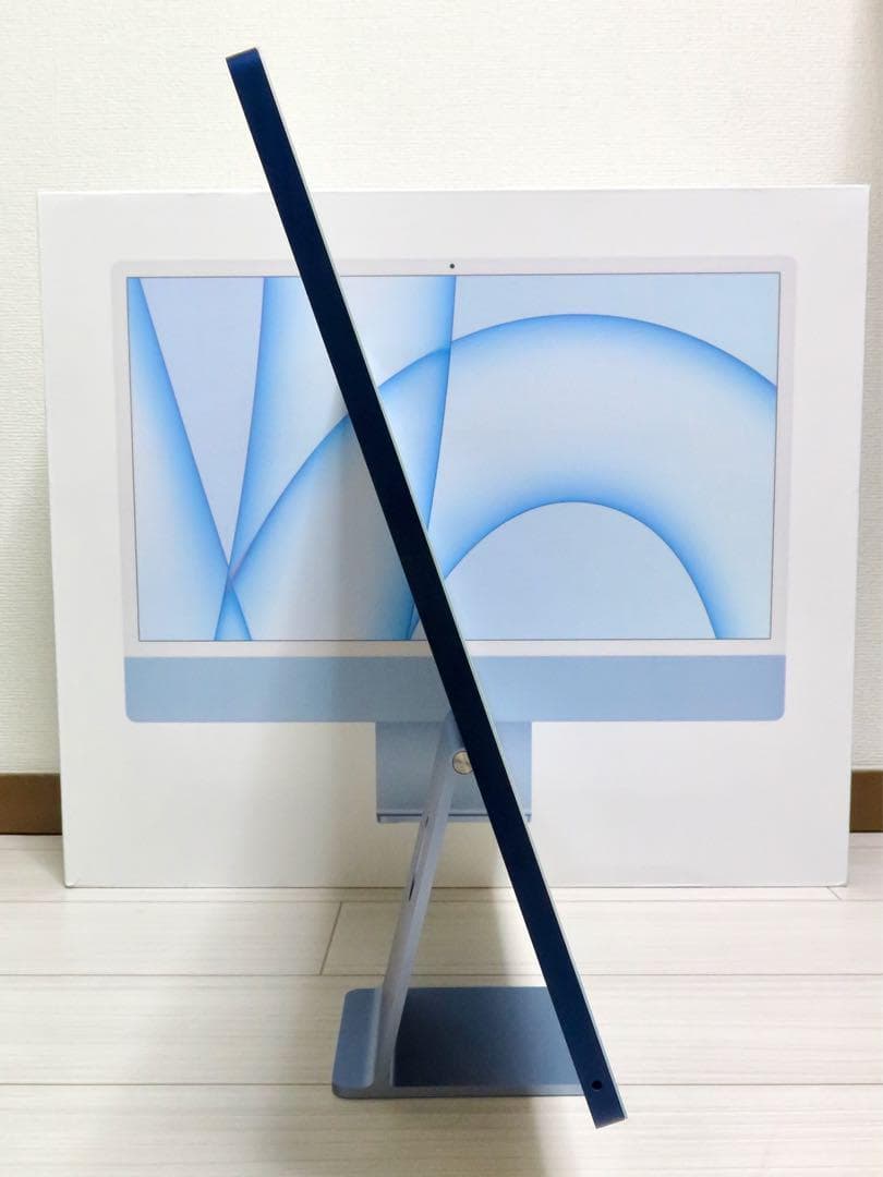 M1 iMac 24 メモリ8GB SSD256GB MGPK3J/A ブルー