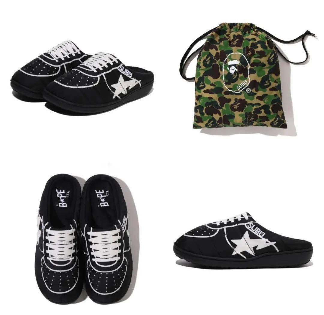 A BATHING APE x SUBU Puffer サンダル