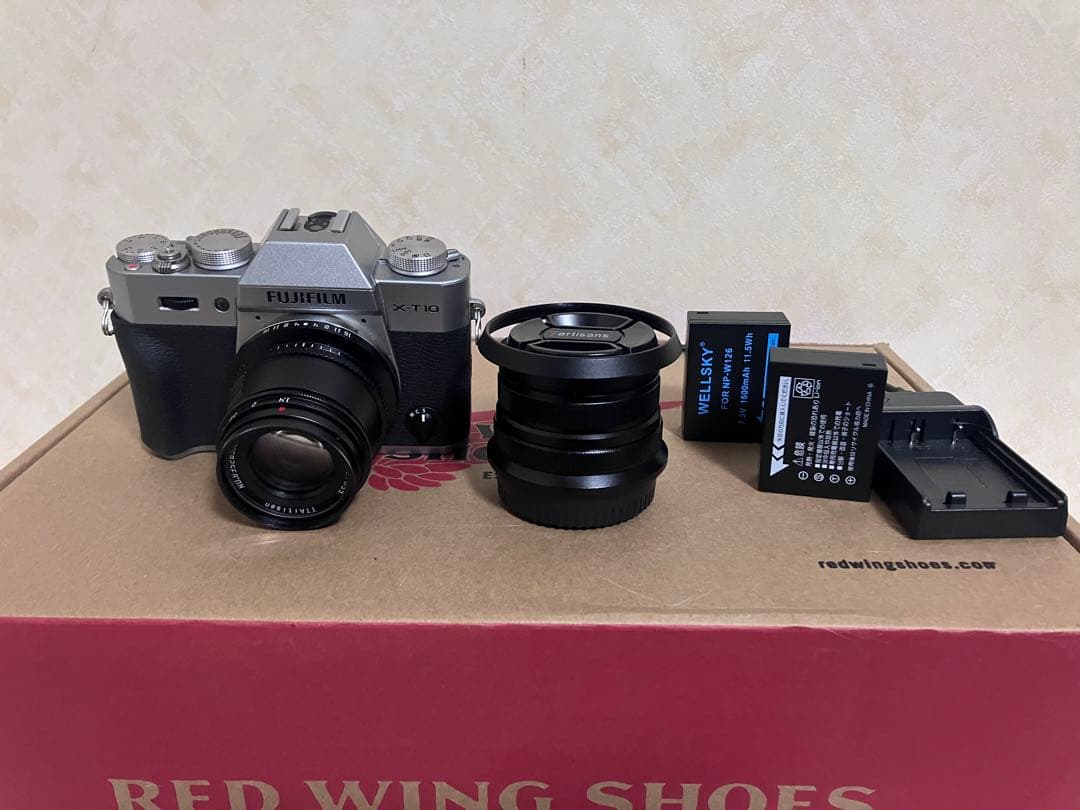 【本体訳あり】Fujifilm X-T10 35mm 25mmレンズ付属