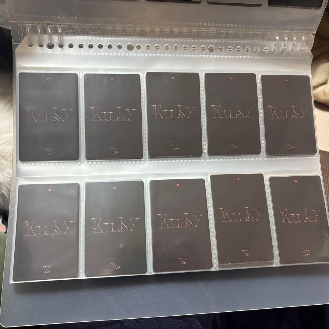 SEVENTEEN ウジ WOOZI Ruby トレカ 32枚