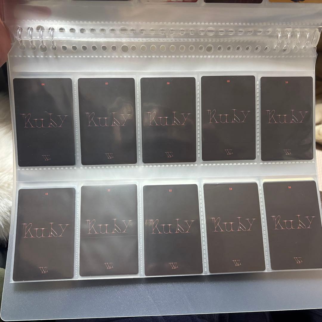 SEVENTEEN ウジ WOOZI Ruby トレカ 32枚