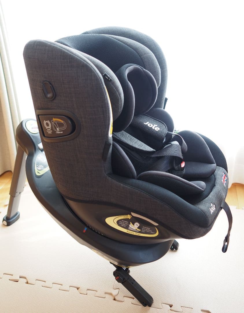 Joie チャイルドシート アイ・アーク360 キャノピー付（ブラック）