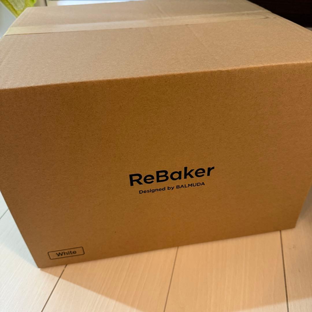 BALMUDA ReBaker ホワイト 未使用