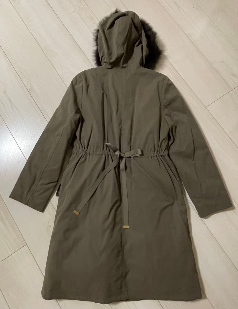 【新品未使用】ジャスグリッティー　ライナー付きモッズコート　1 S カーキ