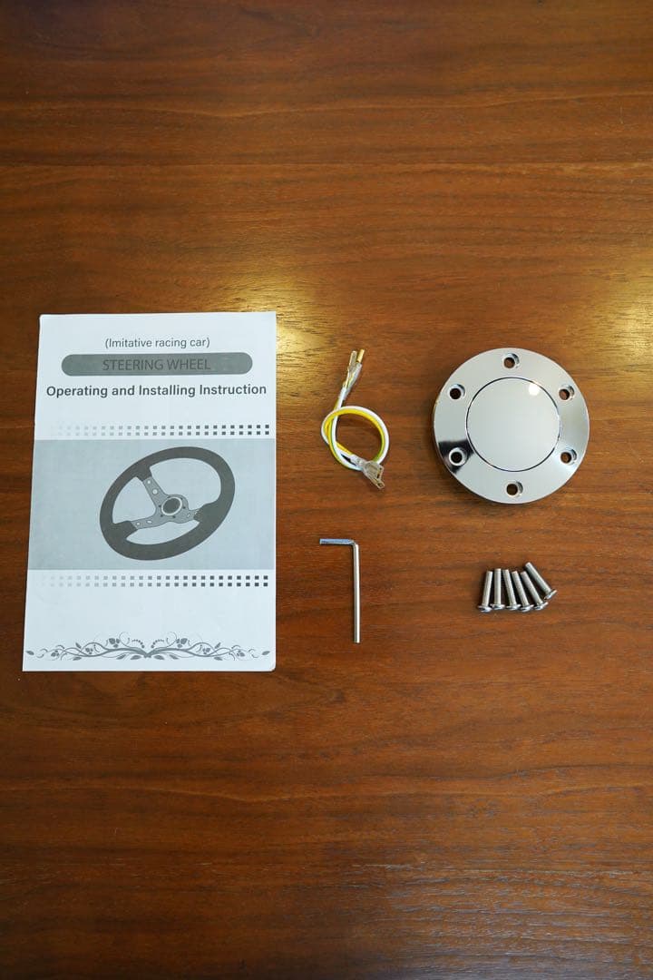 【早い者勝ち】クロムステアリング 14インチ USDM JDM ビレット