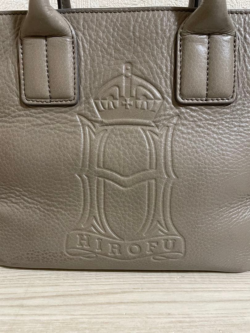 HIROFU グレー バッグ　限定品