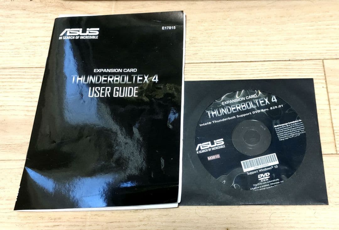 ASUS THUNDERBOLTEX 4 拡張カード USB4互換
