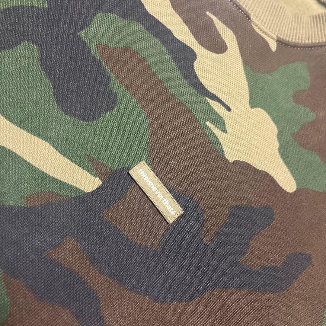 thisisneverthat カモフラージュ トレーナー