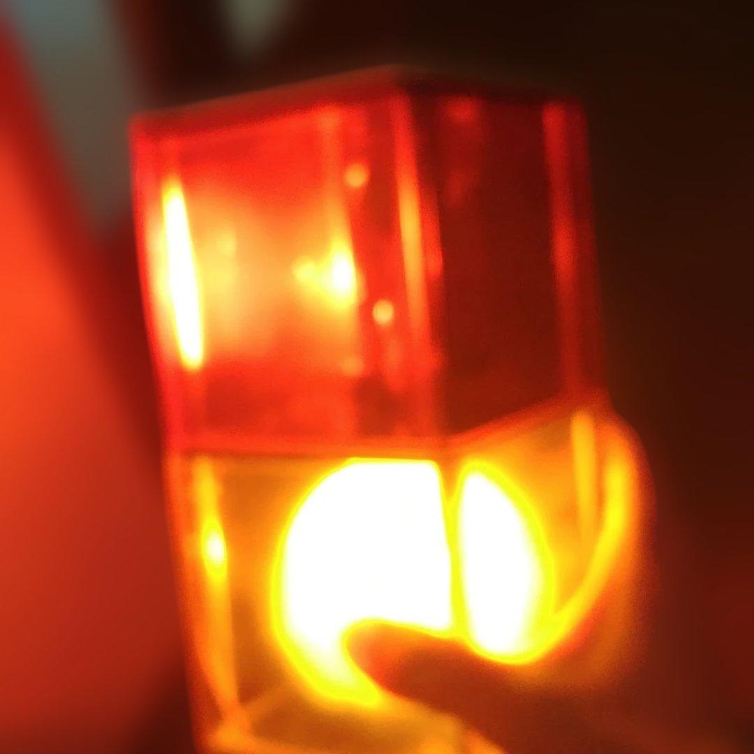 パトライト　回転灯　２段式　中古　稼働品