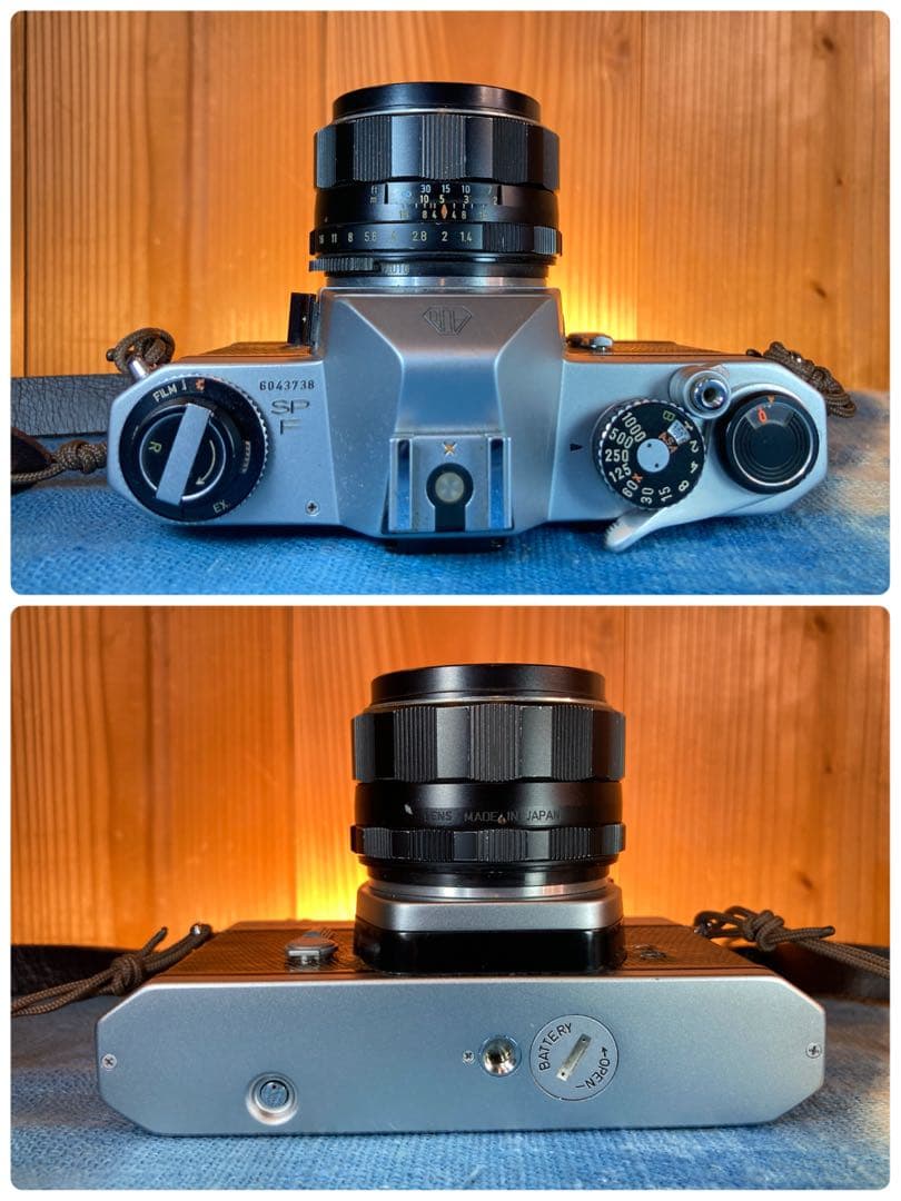 試写作例多数★pentax spf★リザード本革ブラウン★美品＊完動品＊初期保証